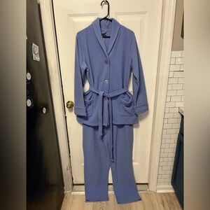 Stan Herman Light Blue fleece large Lounge Set